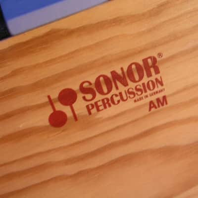 Sonor Percussion AM metallophone (Alt) 80s-90s - Classic wood image 5
