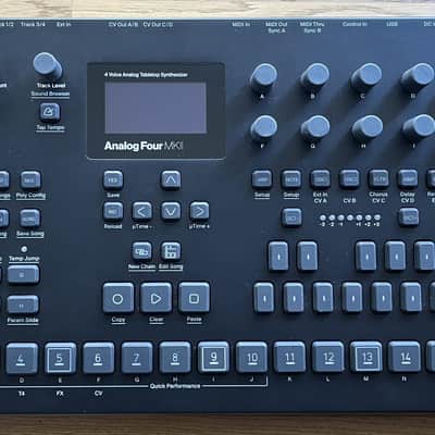 Elektron Analog Four MKII Black + Dust Cover image 2