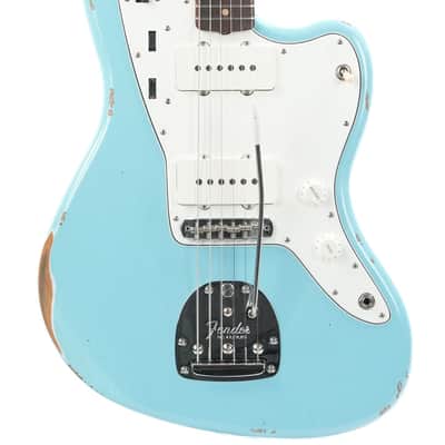 Fender Custom Shop 1962 Jazzmaster Relic Daphne Blue image 5
