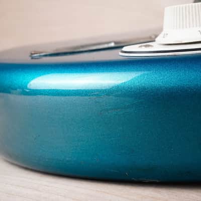 Squier CST-55 JV Stratocaster Reissue MIJ 1983 Lake Placid Blue Vintage Fender Japan w/ Bag image 6
