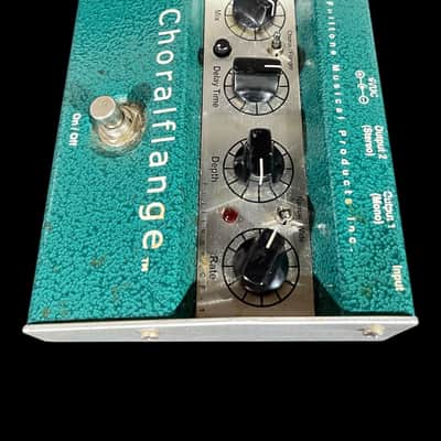 Fulltone Choralflange 2001 - 2008 - Green/Silver X9106 image 2