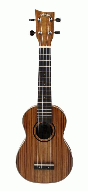 Ashton UKE500SACA Soprano Ukulele Acacia image 1