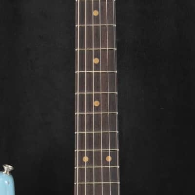 Mint Fender Custom Shop '62 Strat Relic with Closet Classic Hardware - Faded Aged Daphne Blue image 5