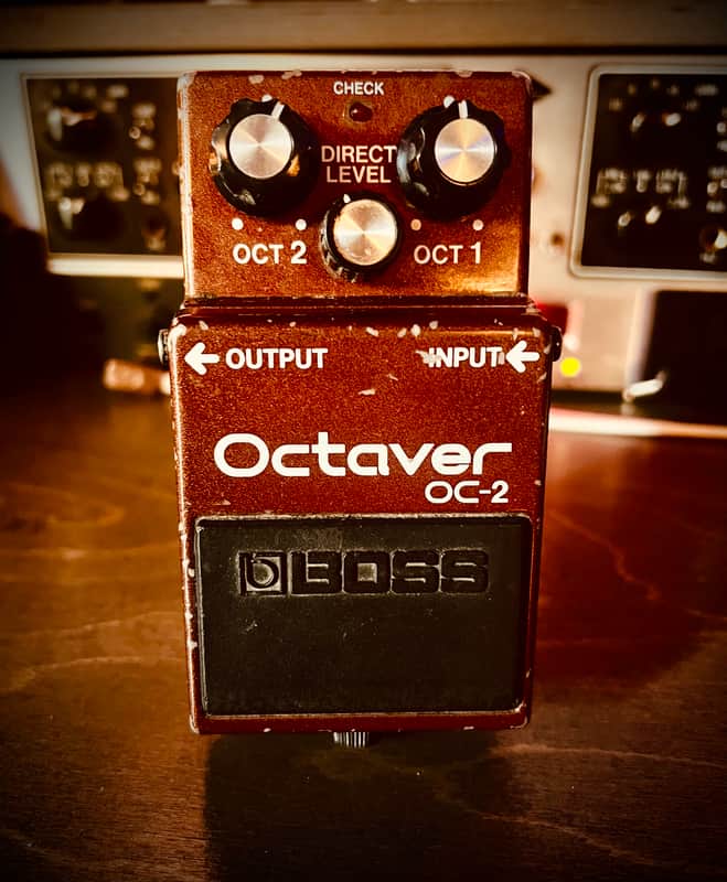 Vintage Boss OC-2 Octaver (Black Label) MIJ May 1983