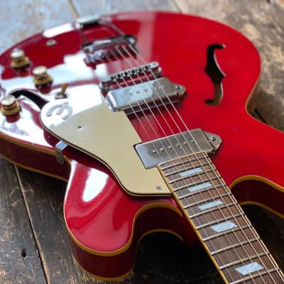 Epiphone 2004 Casino Electric Guitar Very Rare Factory Gloss Cherry Finish Peerless Factory Korea w/ OHSC image 8