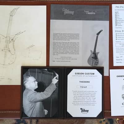 2022 GIBSON ARCHIVE COLLECTION THEODORE CHERRY LTD EDITION OF 106 CUSTOM SHOP image 5