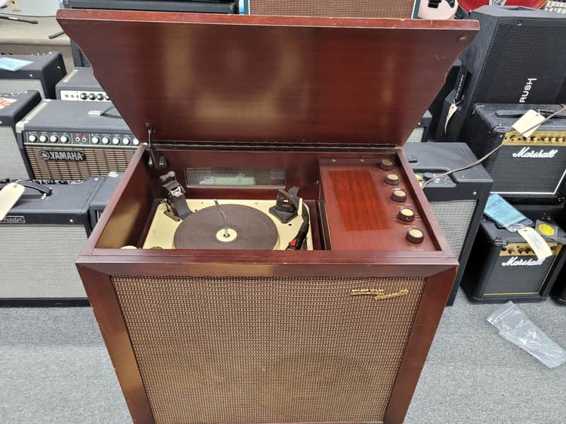 Pilot PT-1030 High Fidelity Phonograph 1956 Walnut image 1