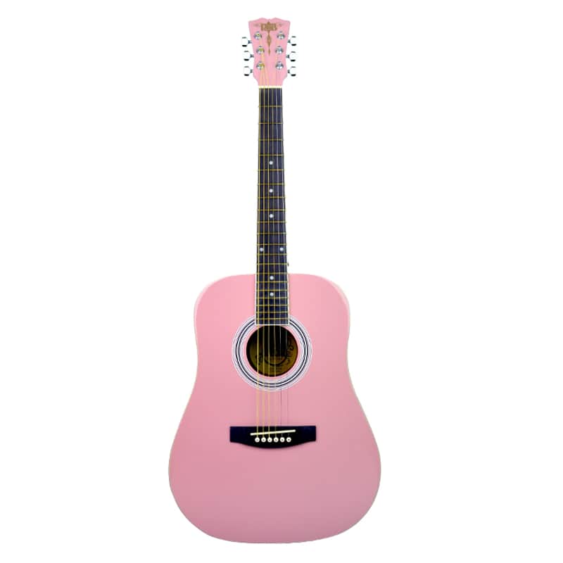 R&B 36" Acoustic Guitar, Light Pink image 1