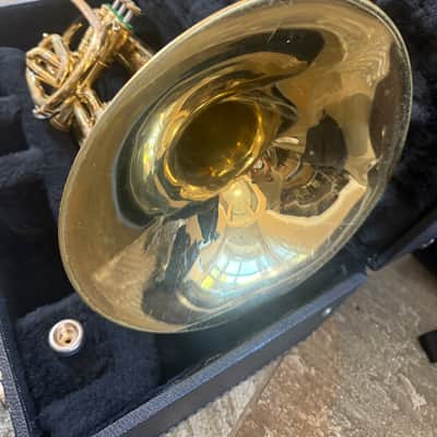 Bach Mercedes Mellophone, with case and mouthpiece, USA image 9