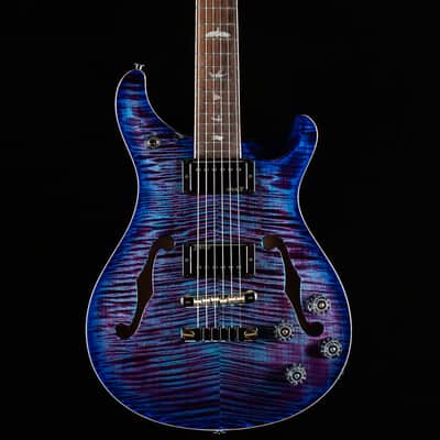 PRS Wood Library Willcutt Exclusive McCarty 594 Hollowbody II Violet Blue Burst 10 Top (131) image 3