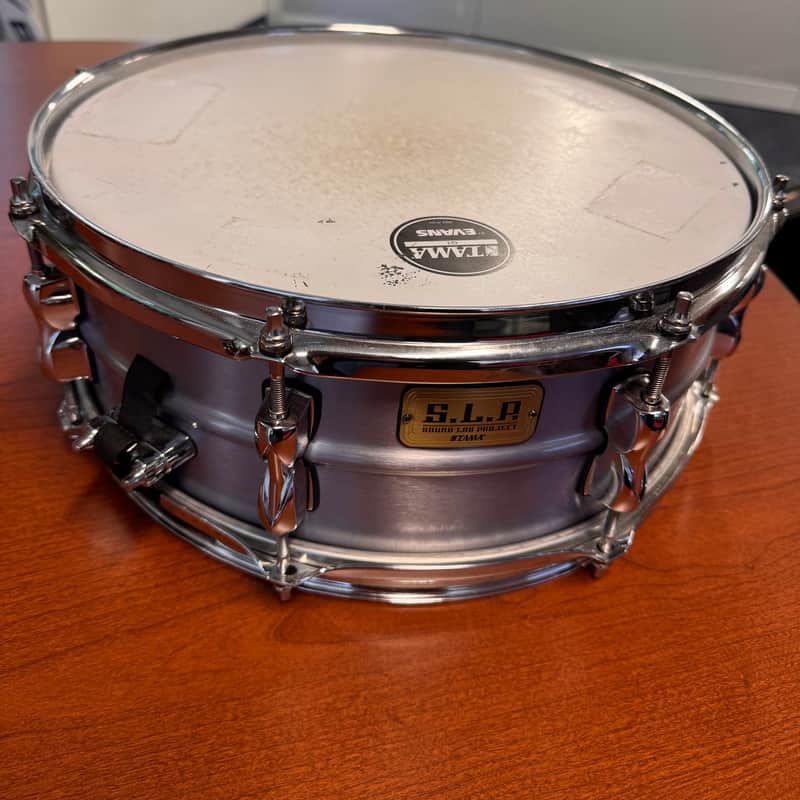 Tama S.L.P. Classic Dry Aluminum Snare Drum 14" x 5.5" 2020 - Present - Aluminum image 1