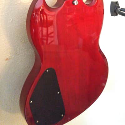 Epiphone SG, G-400 CH Transparent Cherry Gloss Red w/case image 9