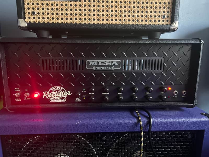 Mesa Boogie 90s Triple Rectifier Reissue with EL34 tubes image 1