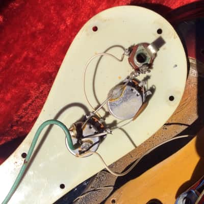 1966 Mosrite Ventures Model MK 1 Sunburst vintage with original case image 13