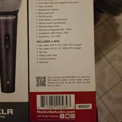 Rockville RMC-XLR Microphones image 2