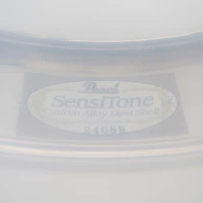 Pearl SensiTone 14x5" Beaded Steel Snare Drum 2000's- Chrome Over Steel image 9