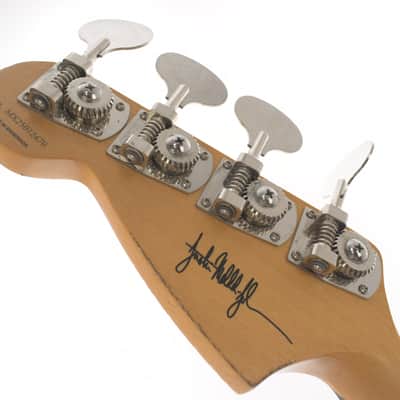 Fender Justin Meldal-Johnsen Road Worn Signature Mustang Bass 2025 Faded Daphne Blue 3385GR image 9