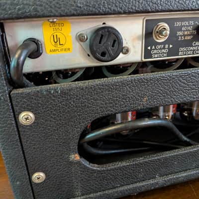 Fender Bassman 135 2-Channel 135-Watt Guitar Amp Head 1977 - 1980 - Silverface image 6
