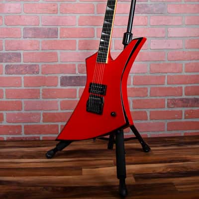 Jackson USA Marty Friedman Signature Kelly KE1MF 1998 Ferrari Red w/Black Bevels w/Jackson TSA Case image 4