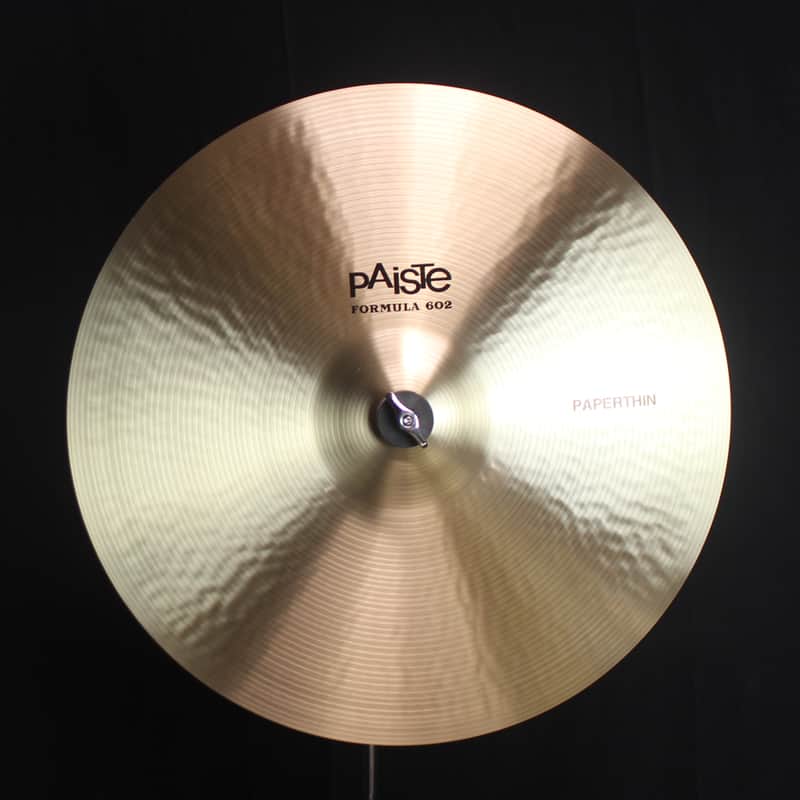 Paiste 18" Formula 602 Classic Paperthin - 1202g (video demo) image 1