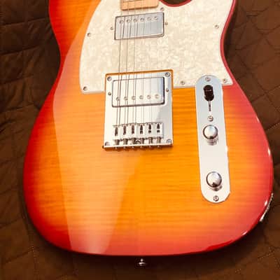 Michael Kelly MK53HCSMRO 53DB Flame Maple Top Alder Body Maple Neck 6-String Electric Guitar image 15