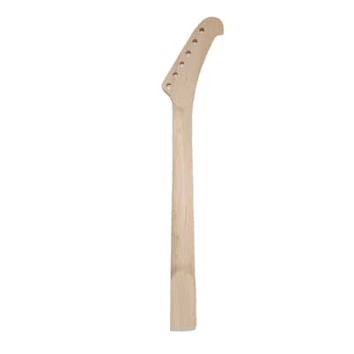 Guitar Neck 22fret 25.5inch Maple Fretboard Locking Nut Banana Head image 2
