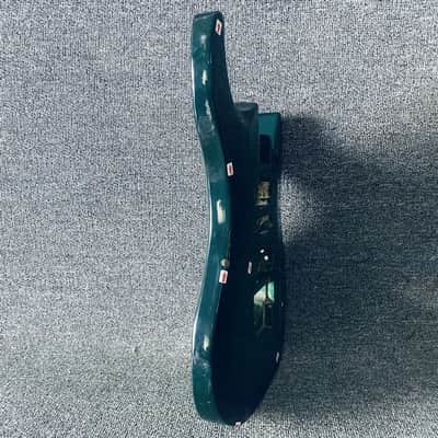 Green Burst HSH Guitar Basswood Body with Tiger Maple Top image 2