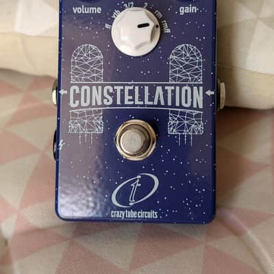 Crazy Tube Circuits Constellation NOS OC45 Germanium Fuzz/Booster 2010s Blue image 5