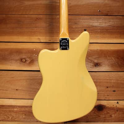 Fender Ltd 60th Anni Classic Jazzmaster Mustang Bridge Matched Head Blonde 42127 image 4