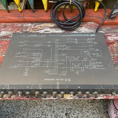 TOA D-3 compact 1U rack-mount 4-channel stereo electronic music mixer image 6