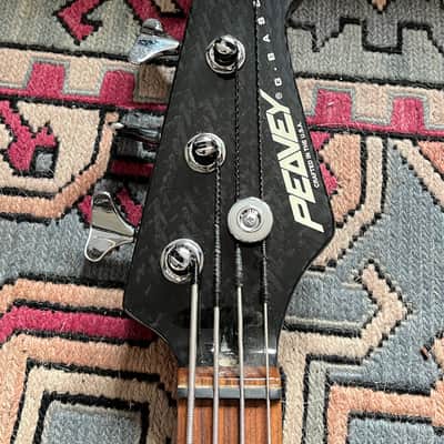 Peavey G Bass 1990's Metal Flake Green With Original Case image 8