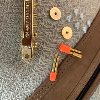 Gibson PBBR-065 Historic Non-Wire ABR-1 Tune-O-Matic Bridge 2025-24K Gold plated image 2
