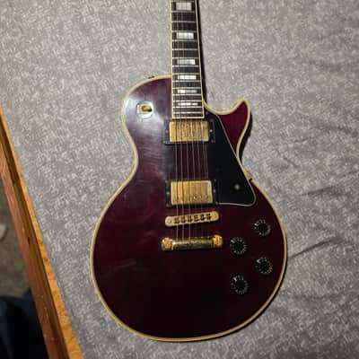 Gibson Les Paul Custom 1979 - Wine Red image 2