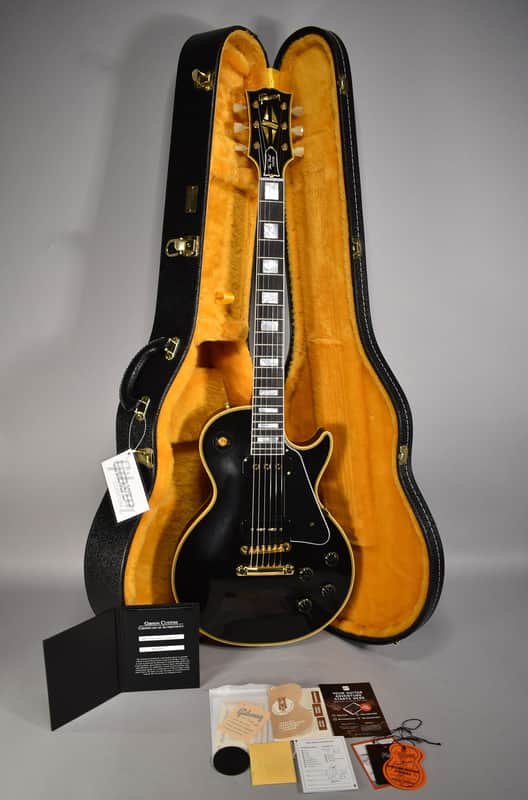 2026 Gibson Custom '54 Reissue Les Paul Staple Pickup | Ebony Finish W/OHSC image 1