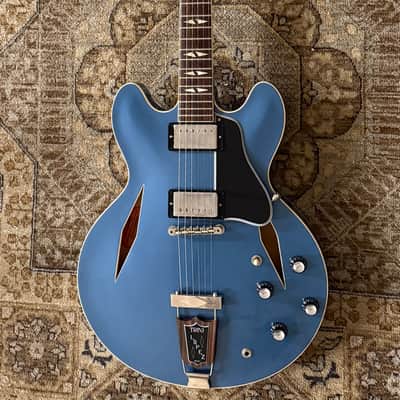 Used 2020 Gibson Custom Limited Edition '64 Trini Lopez Std VOS, Pelham Blue w/ Hard case image 1