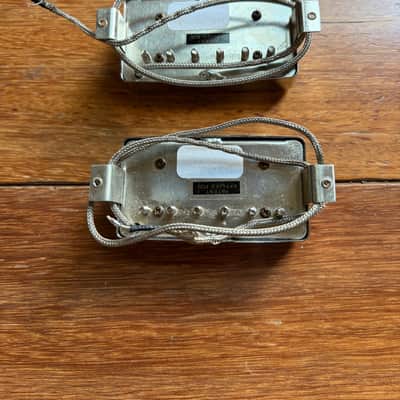 2006 Gibson Burstbucker Pro Humbucker Pickup Set - Nickel image 2