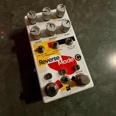 Chase Bliss Audio Reverse Mode C 2023 - White Graphic | Reverb