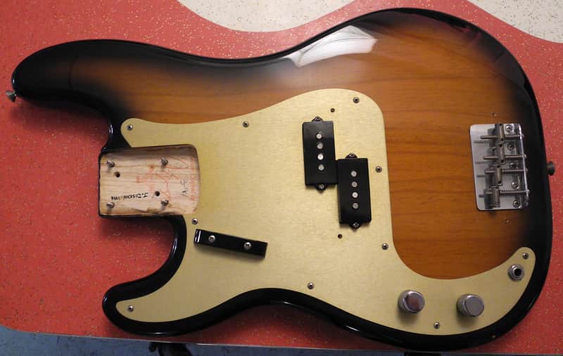 Left Handed Fender American Custom Shop 50's Precision P Bass! LOADED BODY USA! image 1