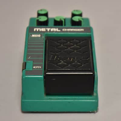 1990s Ibanez MS10 Metal Charger Overdrive Distortion Effects Pedal Green MIJ image 6