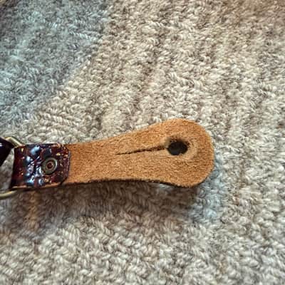 Late 1960s Fender Woven Strap Brown Rare image 7