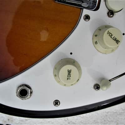 Fender  Squier Bullet Guitar, 1983-1984, Japan,  Sunburst, 3 Pickup, Gig Bag image 7
