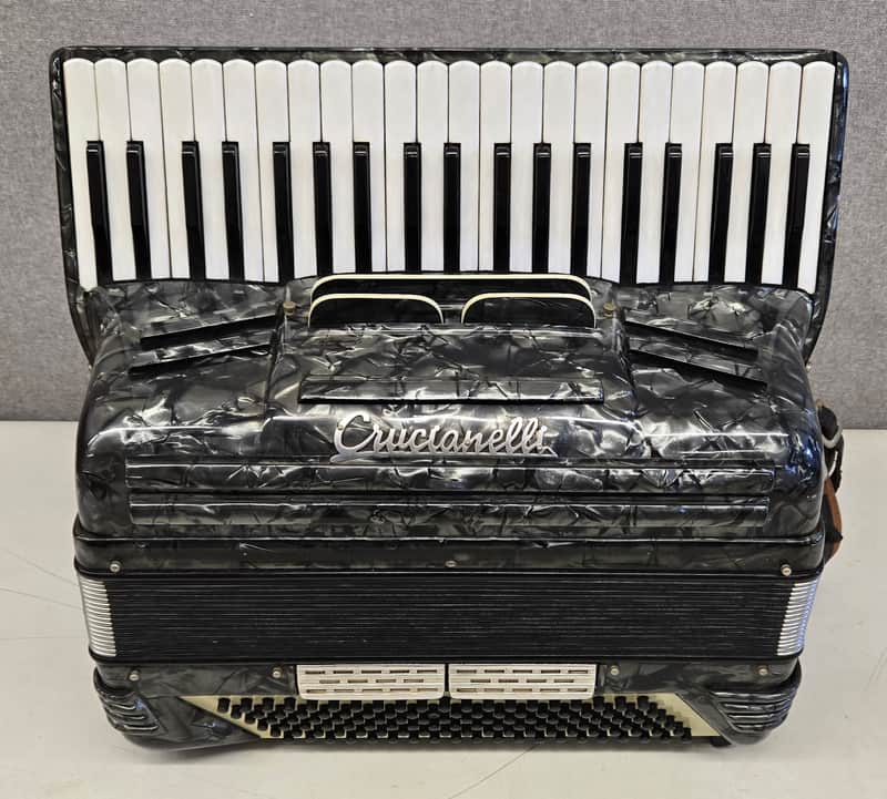 Slate Pancordion Crucianelli Panaramic Piano Accordion LM 41/120 Ready To Play image 1