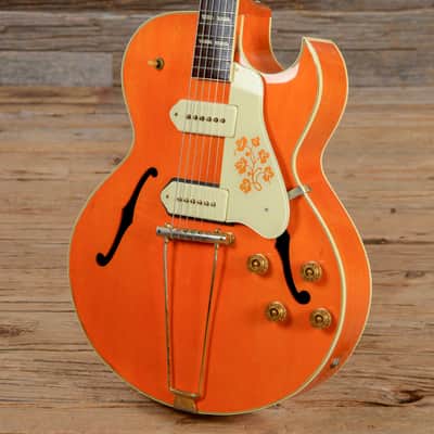 Gibson ES-295 Transparent Orange Refin 1953 (s065) image 2
