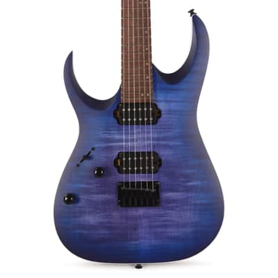 Ibanez RGA42FML Standard Blue Lagoon Burst Flat image 2