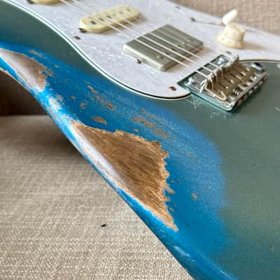 Friedman Vintage S 2025 - Heavy Relic Turquoise Sparkle image 12