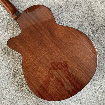 40 Inch Acoustic Electric Guitar, Mahogany Body, Rosewood Fingerboard image 13