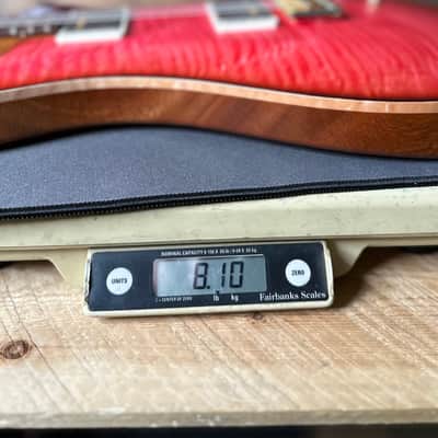 PRS DGT David Grissom Signature Wood Library Flame Maple 10 Top, Brazilian Rosewood FB - RARE! Bonnie Pink Cherry Burst 410959 image 12