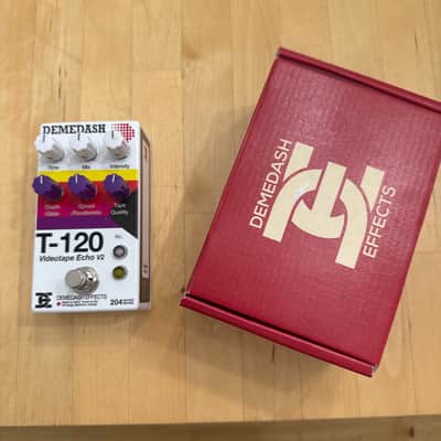 Demedash Effects T-120 Videotape Echo V2 2020 - White image 2