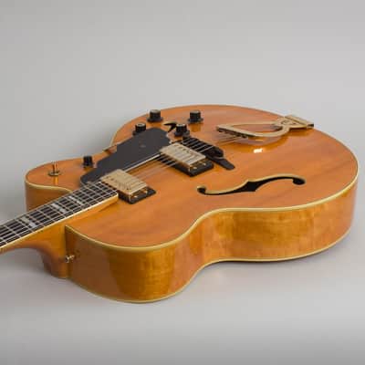 Guild X-500 Stuart Arch Top Hollow Body Electric Guitar (1979), ser. #202390, original black hard shell case. image 7