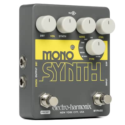 New Electro-Harmonix EHX Mono Synth Synthesizer Guitar Pedal! Monosynth image 2